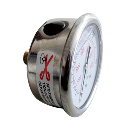 Y63軸向耐震壓力表螺紋NPT1/4